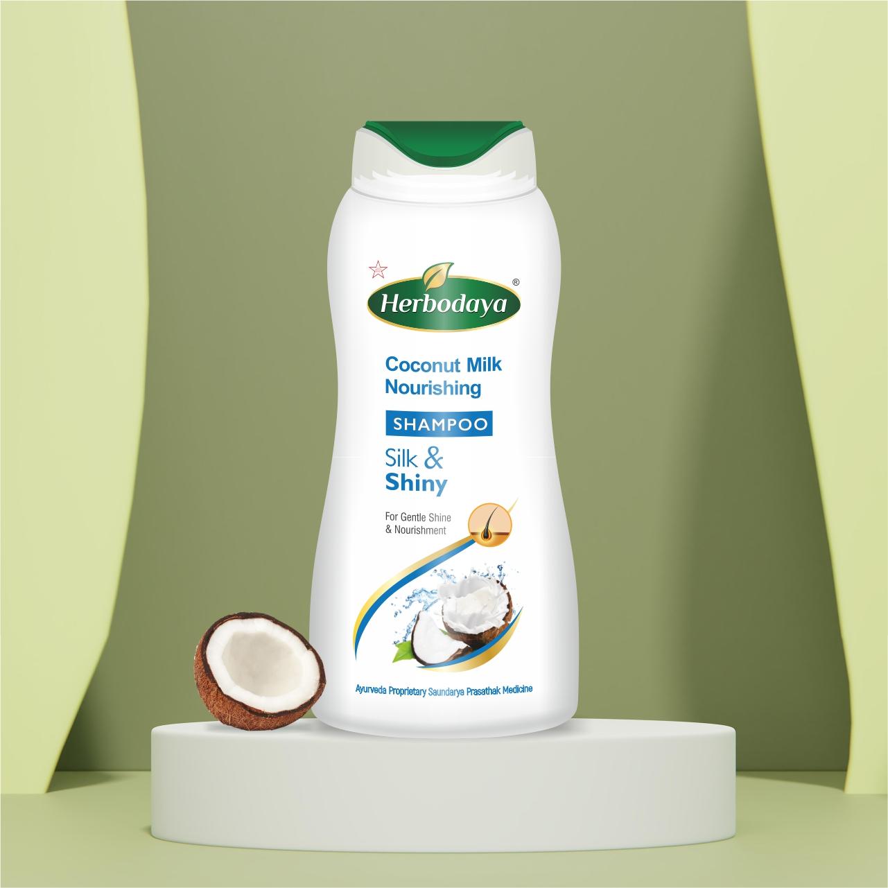 COCONUT MILK SHAMPOO: Strengthen your hair with herbodaya's unique formula
