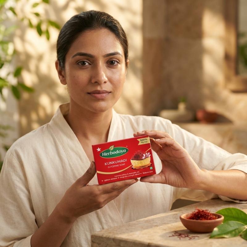 Kunkumadi Glycerine Soap