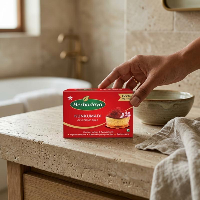 Kunkumadi Glycerine Soap