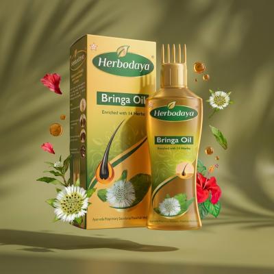Bringa Hair Oil - Enriched with 14 Herbs