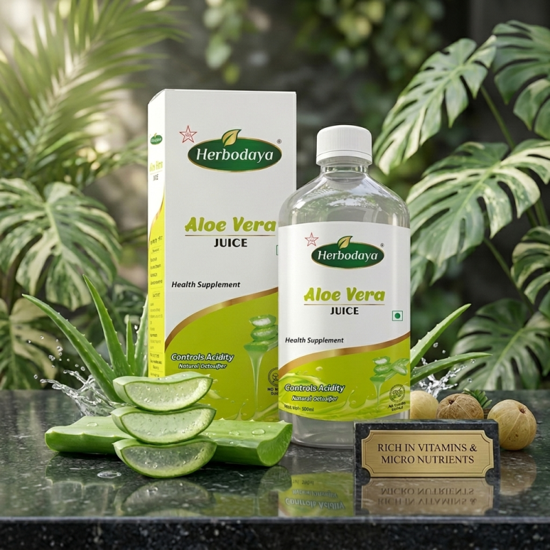 Aloe Vera Juice – Reduces Body heat (500ml)
