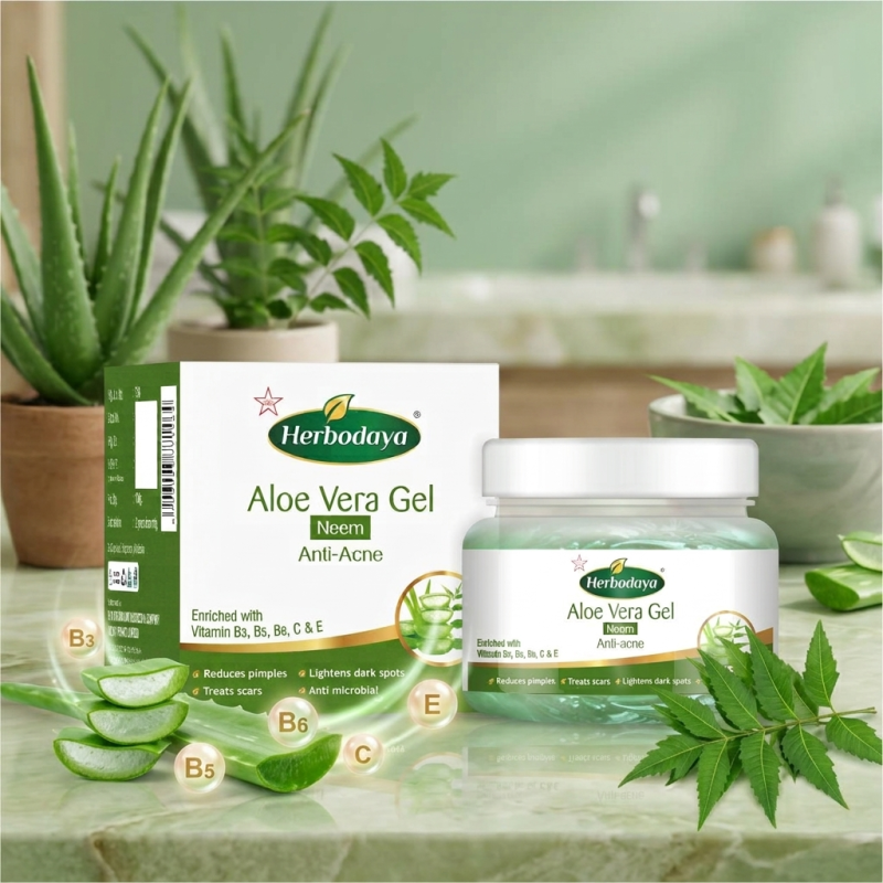 Aloe Vera Gel – Neem for Anti Acne – 100 gm